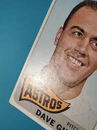 1965 Topps Dave Giusti Houston Astros #524 VG-EX SP high number ⚾