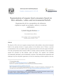 Attention to the nature of a worker who demands, imposes or receives wages or benefits that are not. Pdf Segmentation Of Organic Food Consumers Based On Their Attitudes Values And Environmental Beliefs