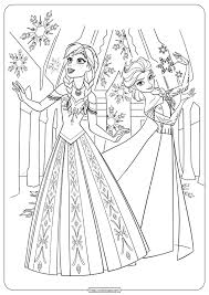 To do this, she can count on the help . Disney Frozen Anna And Elsa Coloring Page