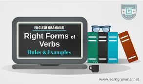 When the verb to be is the main verb of a sentence, we usually put adverbs immediately after the verb. Right Forms Of Verbs Rules With Examples Learn English