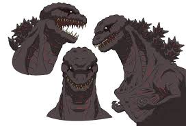 Shin Godzilla Animation Model Sheet Origin Unknown Godzilla Crayon Shin Chan Anime