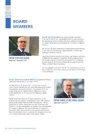 Explaining further, syed zaid said appointment of board members in listed companies should be viewed from several dimensions. Page 104 Sc Annual Report 2018 Eng