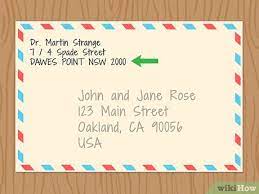 How to write an australian address. How To Address A Letter In Australia 9 Steps With Pictures