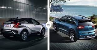 Las diferencias entre ambos modelos en el plano estético saltan a la vista. Comparativa Toyota C Hr Vs Kia Niro Carnovo