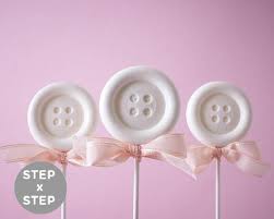 The best baby shower ideas for boys! How To Make Easy Chocolate Button Suckers Cakegirls