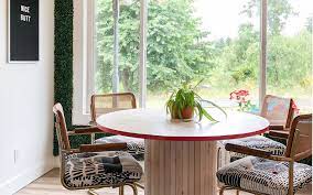 Next, i attached the base to the table top. Diy Wood Slat Table Base And How I Treat All My Pine Banyan Bridges