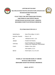 Maybe you would like to learn more about one of these? Laporan Aktualisasi Nilai Nilai Dasar Pr