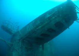the uss oriskany  scuba diver life