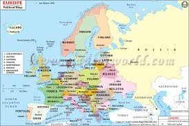 List of european countries and capitals. List Of European Countries European Countries Map