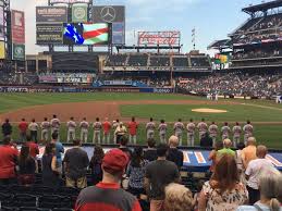 citi field section 18 row 16 seat 8 new york mets vs st