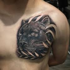Tattoos Blackpool Revival Tattoo Studio Award Winning Tattoos Panther Tattoo Chest Tattoo Men Black Panther Tattoo