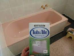 If you leave it for a day and then remove it, this should be enough to remove most rust patches. How To Cost Effectively Re Enamel Refinish A Old Bath Tub Youtube