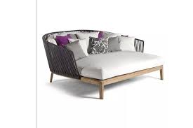 Perfect for entertaining guests or simply relaxing in. Outdoor Daybed Teak With Rope And Sunbrella