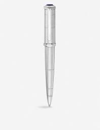 From the house of cartier comes this lovely instrument to help with all your writings. Cartier Santos Dumont De Cartier Ballpoint Pen Selfridges Com