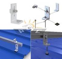 Solar L Foot Brackets for Corrugated, Tin, Zinc Metal Roofing