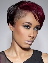 Hairstyles For Black Women Shaved Side Hairstyles Short Hair Styles African American Womens Hairstyles