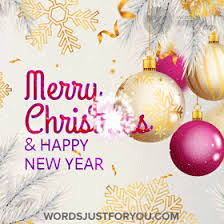 Explore and share the best merry christmas and happy new year gifs and most popular animated gifs here on giphy. Merry Christmas Gif 6889 Words Just For You Best Animated Gifs And Greetings For Family And Friends