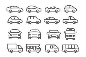 Car Line Icons Doodle Icon Line Icon Car Icons
