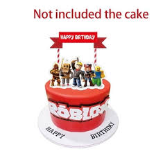 Rasnabakes elearning 40.513 views1 year ago. Game Roblox Birthday Party Supplies Banner Balloons Cake Toppers Cupcake Party Decor Kit Shopee Philippines