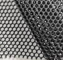 100% Polyester Hexagonal Mesh Net Fabric for Sportwear and Wedding Dress