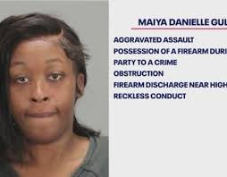 Video shows woman shooting at officers during high-speed chase in stolen  car