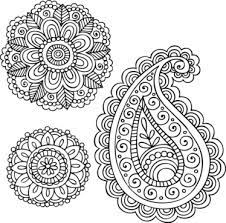Free Free Black And White Paisley Svg