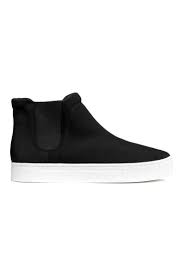 Buty Sportowe Do Kostki Czarny Ona H M Pl Sneaker Moda Ayakkabilar Bayan Ayakkabi