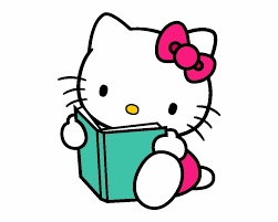 Cat lover or not, it doesn't matter, as cats have stolen the hearts of pop culture enthusiasts. Hello Kitty Png Hello Kitty Is Reading 1057195 Png Images Pngio