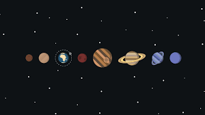 Minimal Solar System Wallpaper In 2560x1440 Resolution In 2020 Desktop Wallpaper Art System Wallpaper Computer Wallpaper Desktop Wallpapers
