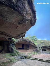 The Kanheri Caves, located within ...