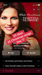 #greenscreen @Martina McBride Silver Bells. Song for song maybe the best  Christmas album ever. She could sing the Phone Book and it would be  AMAZING. #martinamcbride #silverbells #christmas ...