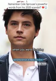 Cole Sprouse Being A Red Flag