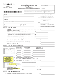Maybe you would like to learn more about one of these? 2020 Form Wi Dor St 12 Fill Online Printable Fillable Blank Pdffiller