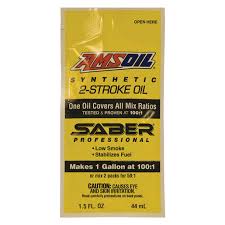 How to read ratio charts: Saber Professional Synthetic 2 Stroke Oil Atp Amsoil