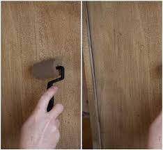 You can use a variety of application techniques with this medium, including rag rolling, sponging, antiquing and marbleizing. Before And After Basics Glazed Over Design Sponge