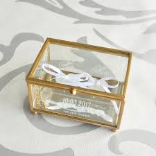 If your after a cheap box for your ring then you can not go wrong with these. Wedding Ring Box Personalized Glass Ring Box Custom Rustic Wedding Ring Bearer Box Engagement Gift Anniversary Gift Party Diy Decorations Aliexpress