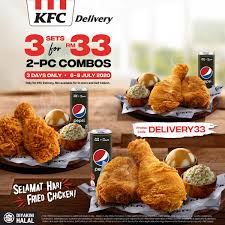 Semua rakyat malaysia pasti tahu apa kfc kerana ayam gorengnya disertakan dengan 11 rempah rahsia supaya pelanggan kfc sentiasa setia dan tidak mempunyai niat untuk berpindah ke hati yang lain. Kfc Offers 3 Sets Of 2 Pc Combo For Rm33 In Conjunction With Fried Chicken Day Kl Foodie