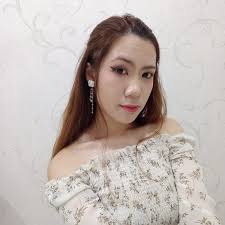 Mawar Katara Rose Crystal Drop Stud ต่างหูต่างหูยาว Rose Flower Pearl Crystal  Blink Stab Strand รุ่น