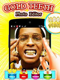 Make a choice from several fake . Gold Teeth Photo Editor For Android Apk Download
