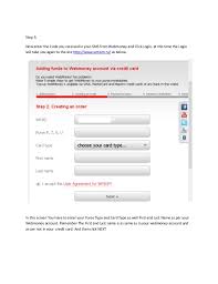 If paying by credit/debit card 2:. How To Transfer Money From Credit Card To Webmoney