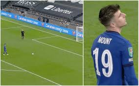 Chelsea vs tottenham 2 1 4 2 full penalty shootout hd efl cup 2019 (calci di rigore il chelsea). Video Chelsea Out Of Cup After Mount Misses Penalty Vs Spurs