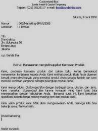 Surat penawaran menjadi alat pemasaran dari sebuah produk atau jasa secara awal. Contoh Surat Niaga Penawaran Resmi Contoh Surat