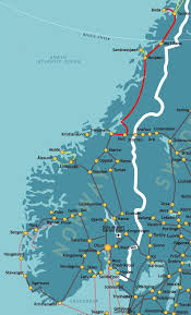 In 1999 was acquired scandi line (renamed color scandi line). Norway Northern Railway Map Map Of Norway Northern Railway Northern Europe Europe