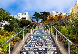 Beer garden · bavarian restaurant. 7 Beautiful Mosaic Tiled Stairways In San Francisco By Jack Chen The Bold Italic