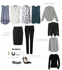 Building A Basic Work Wardrobe Fashion Work Wardrobe Work Outfit
