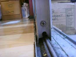 There's a cartridge within your screen door that contains two wheels. How To Repair Or Replace Sliding Glass Door Rollers Dengarden
