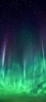 Northern Green Lights Original Apple Wallpaper Ios 7 Wallpaper Apple Wallpaper Wallpaper