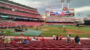 great american ball park section 129 cincinnati reds