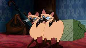 Lady And The Tramp Siamese Cats Song Eu Portuguese Youtube