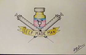 No matter your artistic ability, anyone can design a tattoo! I Drew My Own Tattoo Design Hoping To Get It Soon Since I Just Passed 1 Year On Testosterone Two Days Ago Learnart